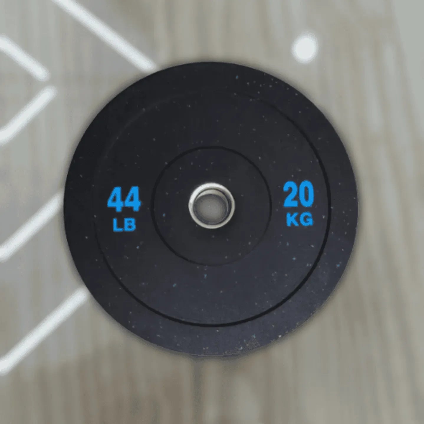 Anilha Bumper estrelada 20KG
