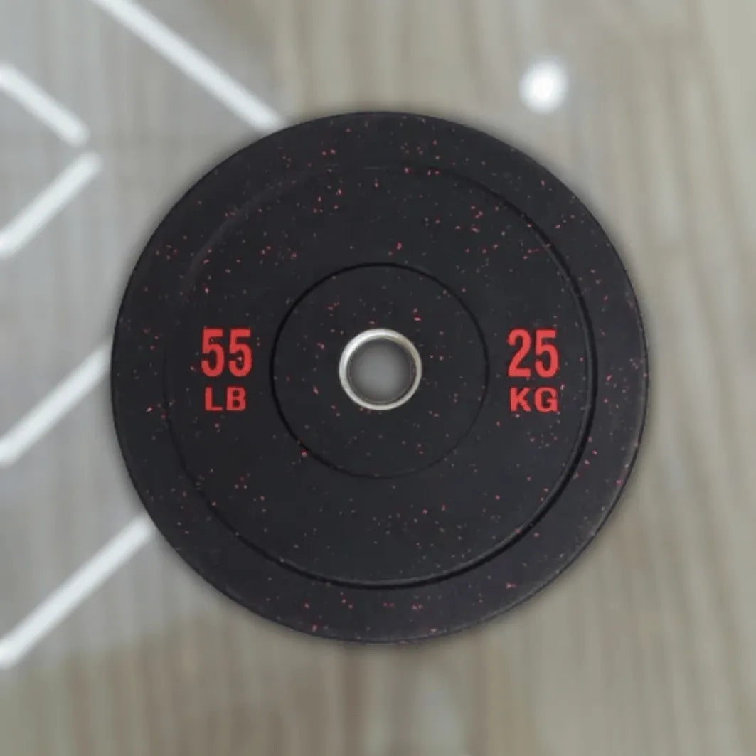Anilha Bumper estrelada 25KG