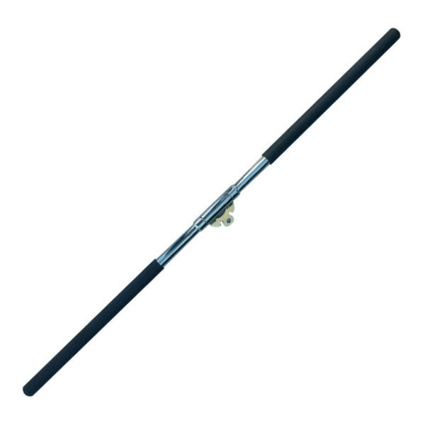 Puxador Pulley Reto 1,20m Cromado com giro